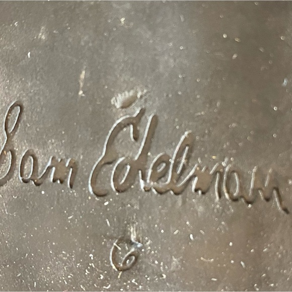 Sam Edelman Women’s Jaclyn Suede Black with Brown Chelsea Boots Sz 6 - Picture 6 of 8